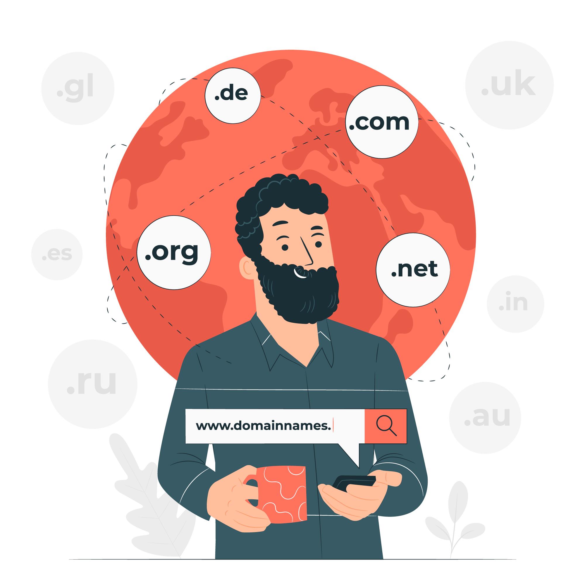 پسوند دامنه چیست؟